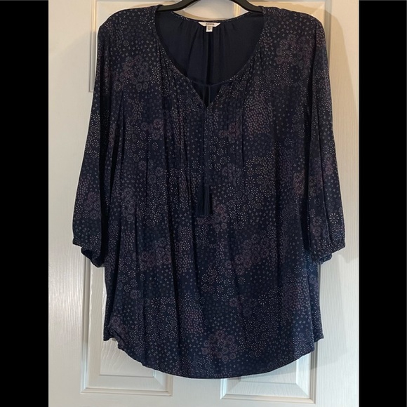 Sonoma Tops - Sonoma 3/4 Sleeve Peasant Top